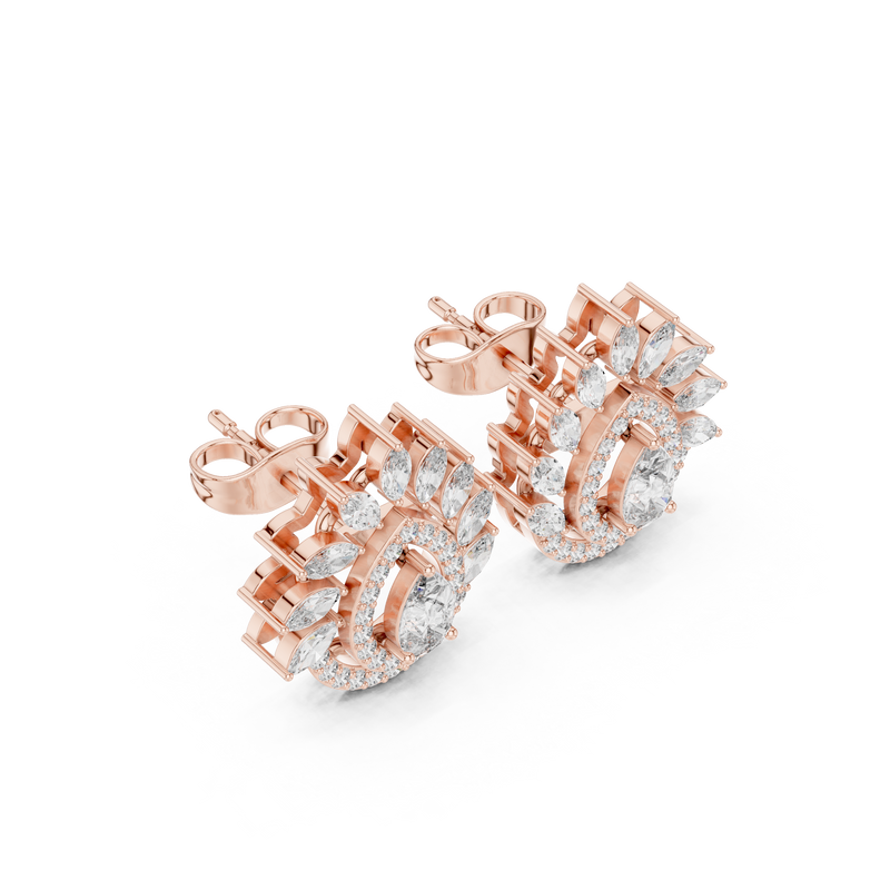 Earring AGDER-298@7 - Rose Gold - Image