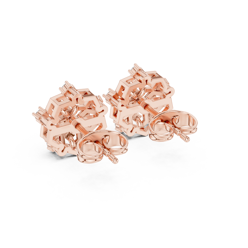 Earring AGDER-299-RPT@7 - Rose Gold - Image