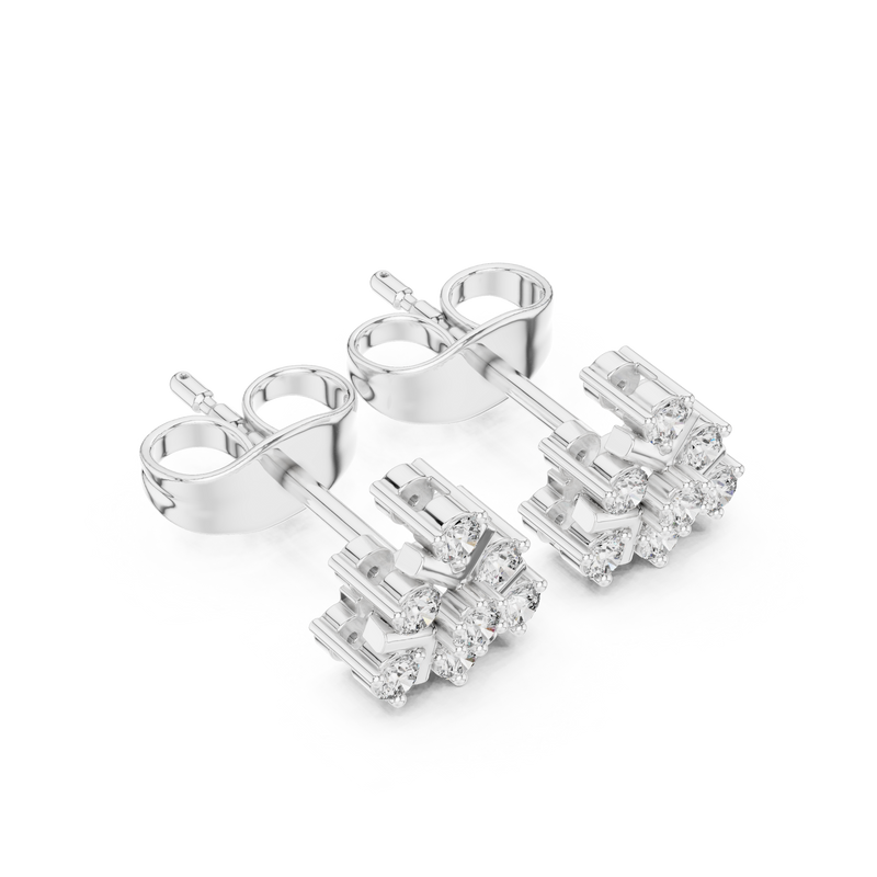 Earring AGDER-300@7 - White Gold - Image