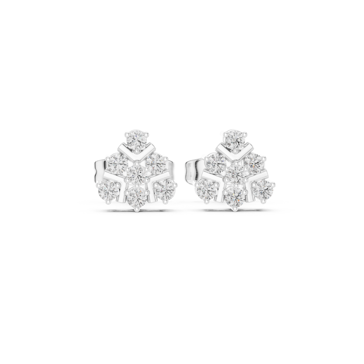 Earring AGDER-300@7 - White Gold - Image