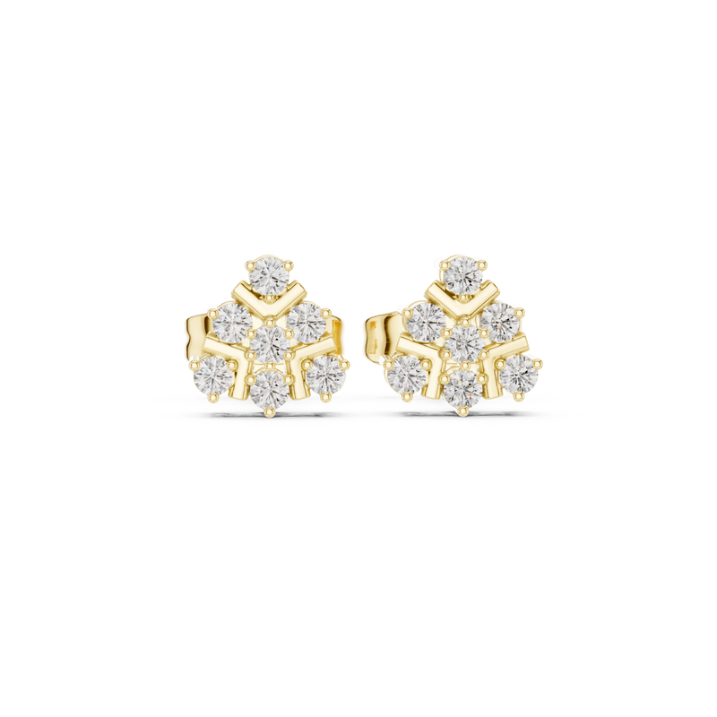 Earring AGDER-300@7 - Yellow Gold - Image