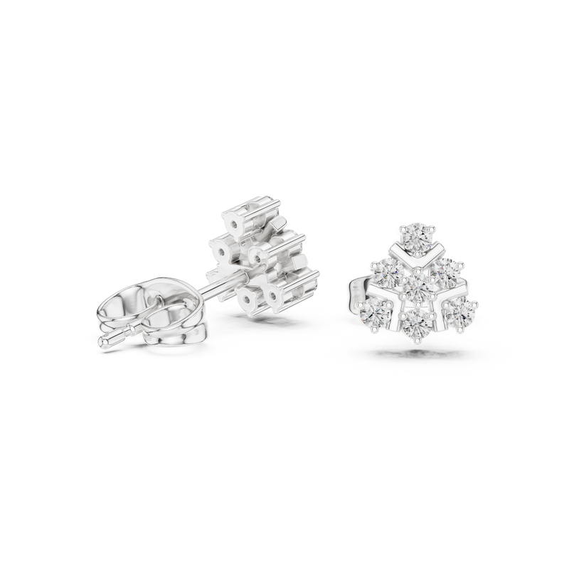 Earring AGDER-300@7 - White Gold - Image