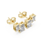 Earring AGDER-303@7 - Yellow Gold - Image