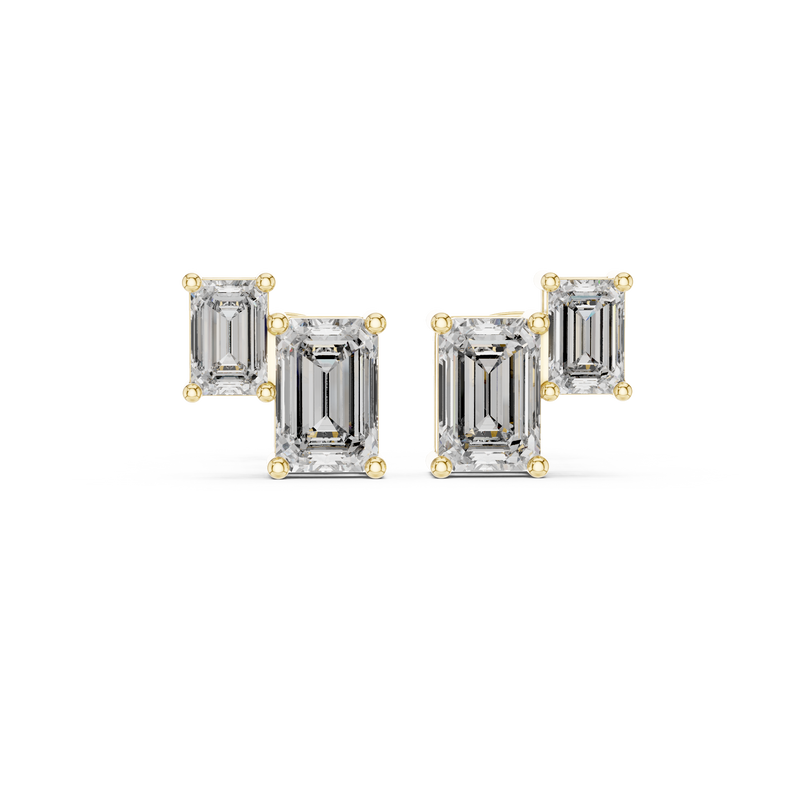 Earring AGDER-303@7 - Yellow Gold - Image
