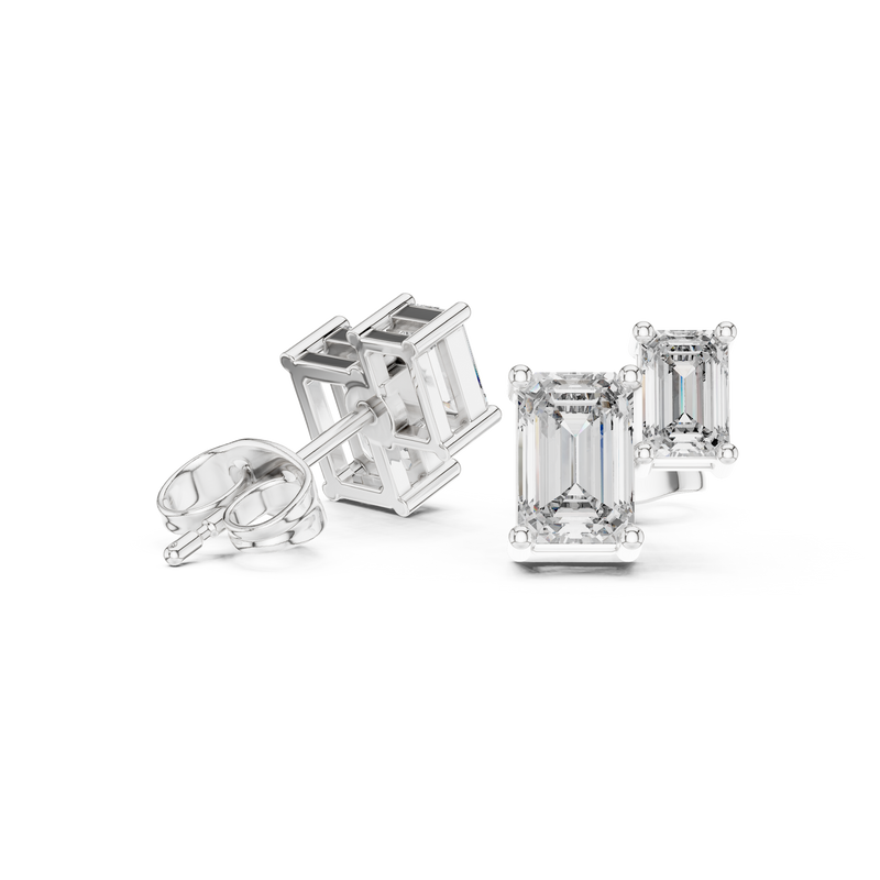 Earring AGDER-303@7 - White Gold - Image