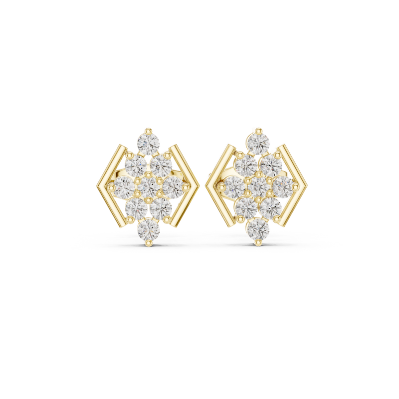 Earring AGDER-304@7 - Yellow Gold - Image
