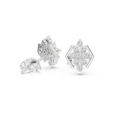 Earring AGDER-304@7 - White Gold - Image