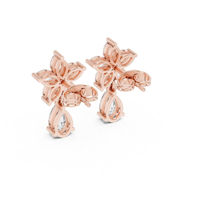 Earring AGDER-305@7 - Rose Gold - Image