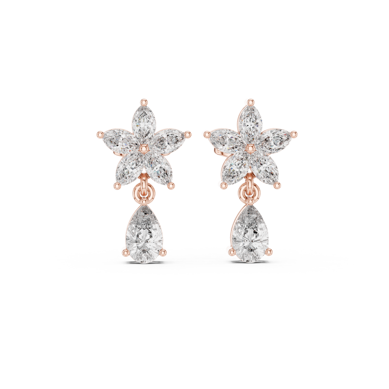 Earring AGDER-305@7 - Rose Gold - Image