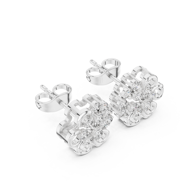 Earring AGDER-307@7 - White Gold - Image