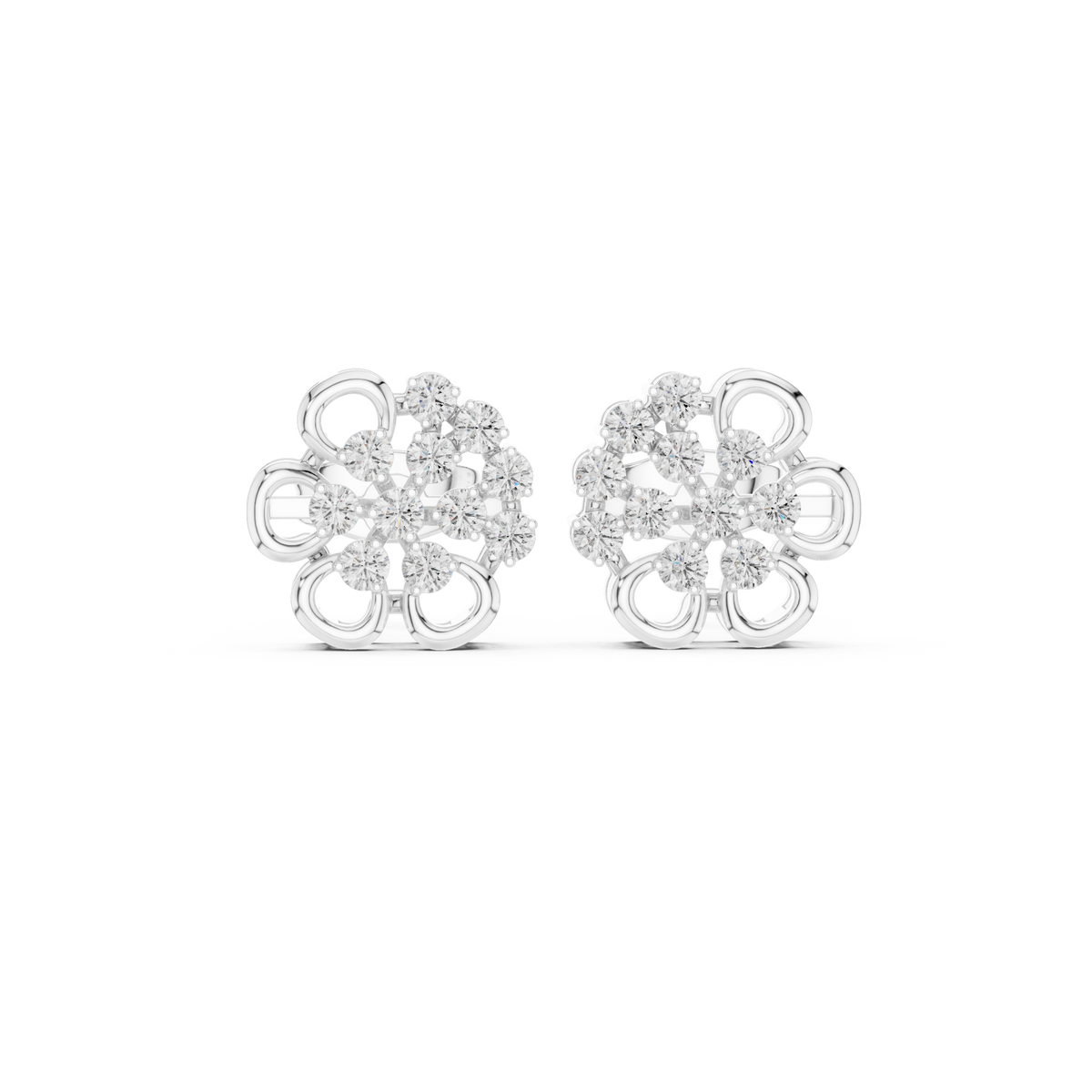 Earring AGDER-307@7 - White Gold - Image