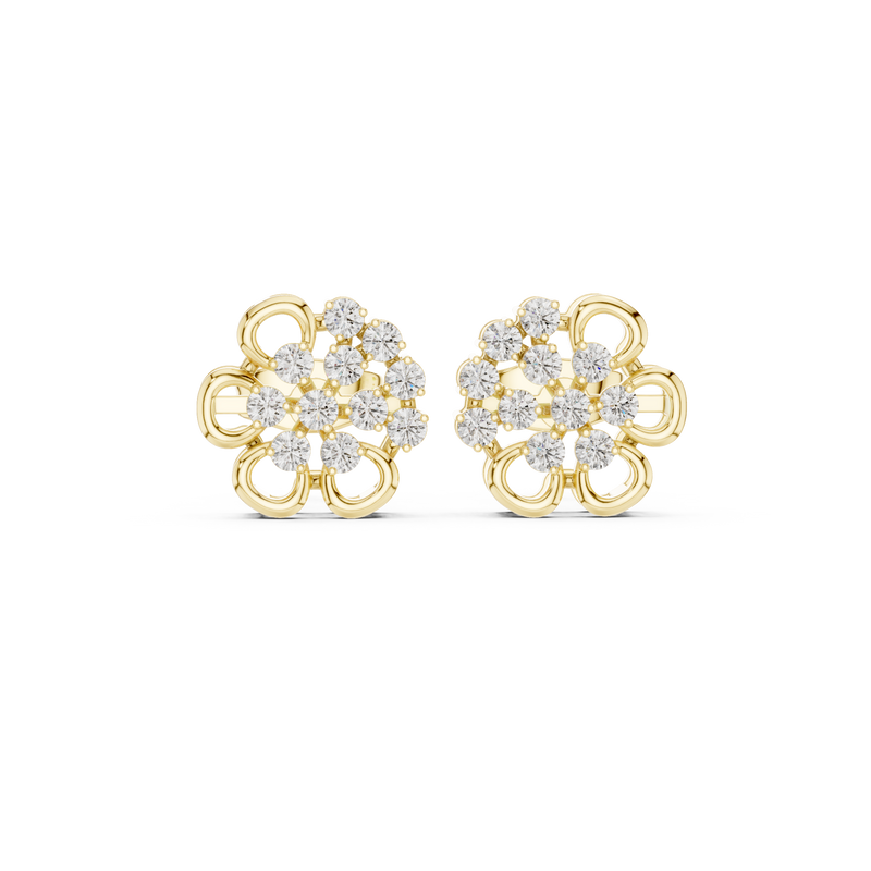 Earring AGDER-307@7 - Yellow Gold - Image