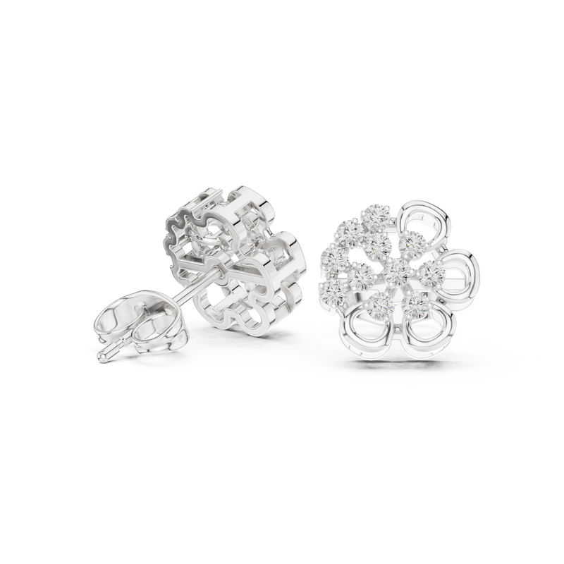 Earring AGDER-307@7 - White Gold - Image