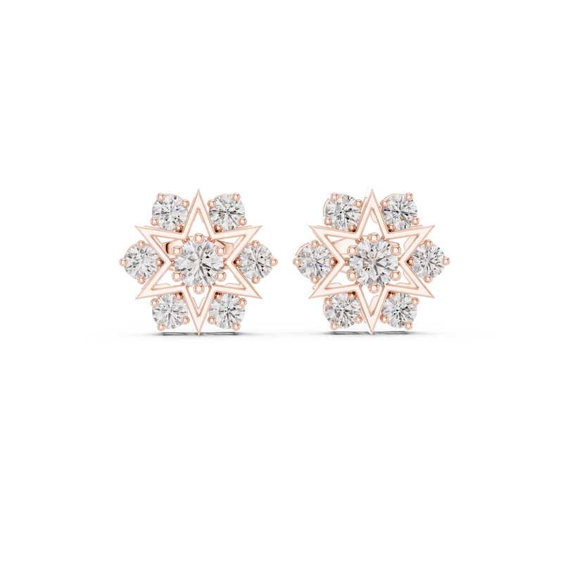 Earring AGDER-308@7 - Rose Gold - Image