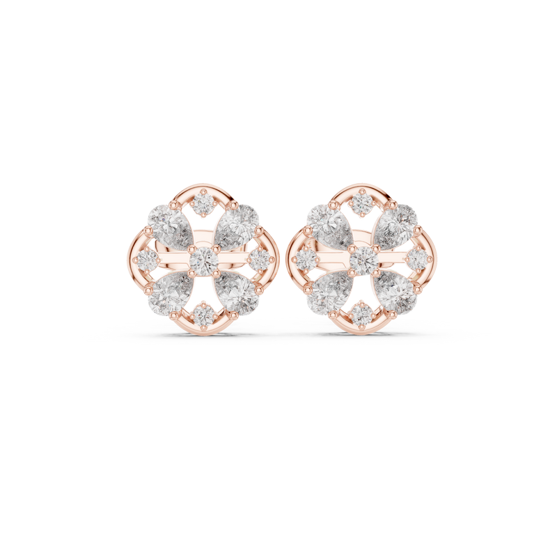 Earring AGDER-309@7 - Rose Gold - Image