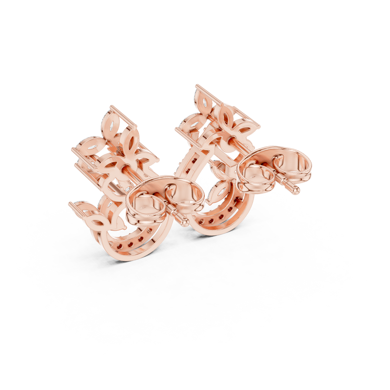 Earring AGDER-310@7 - Rose Gold - Image