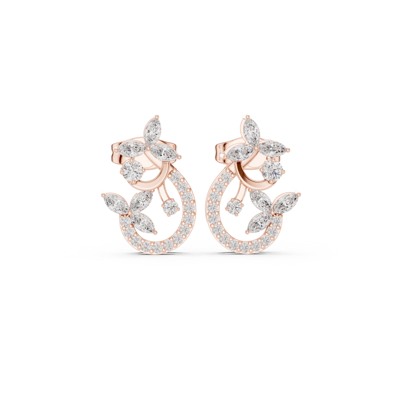 Earring AGDER-310@7 - Rose Gold - Image