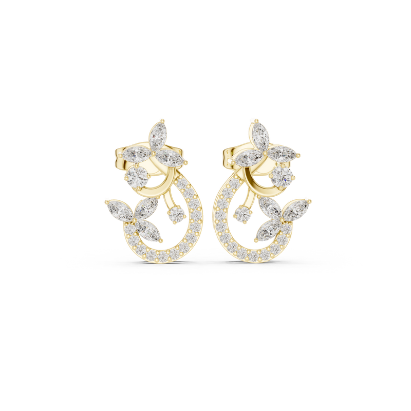 Earring AGDER-310@7 - Yellow Gold - Image