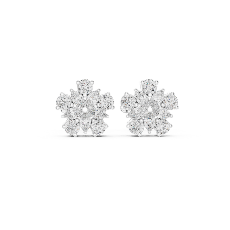 Earring AGDER-311@7 - White Gold - Image