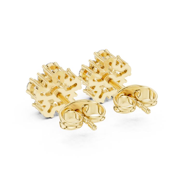 Earring AGDER-311@7 - Yellow Gold - Image
