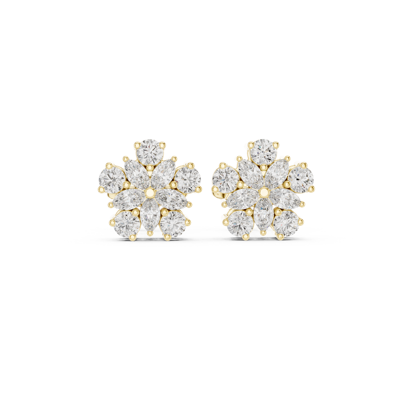 Earring AGDER-311@7 - Yellow Gold - Image
