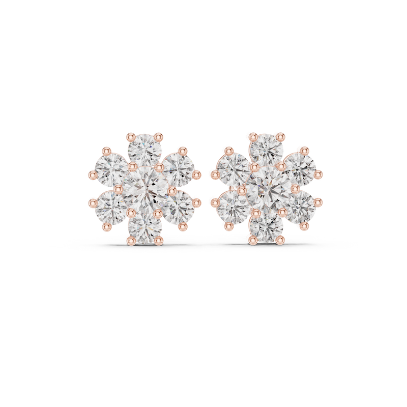 Earring AGDER-341@7 - Rose Gold - Image