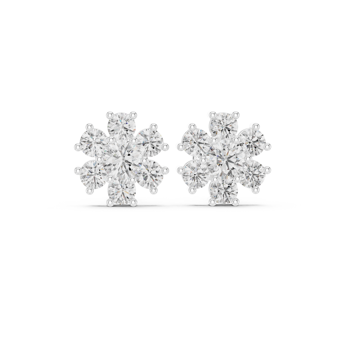 Earring AGDER-341@7 - White Gold - Image