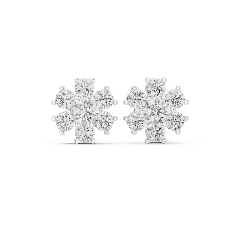 Earring AGDER-341@7 - White Gold - Image