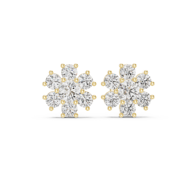 Earring AGDER-341@7 - Yellow Gold - Image