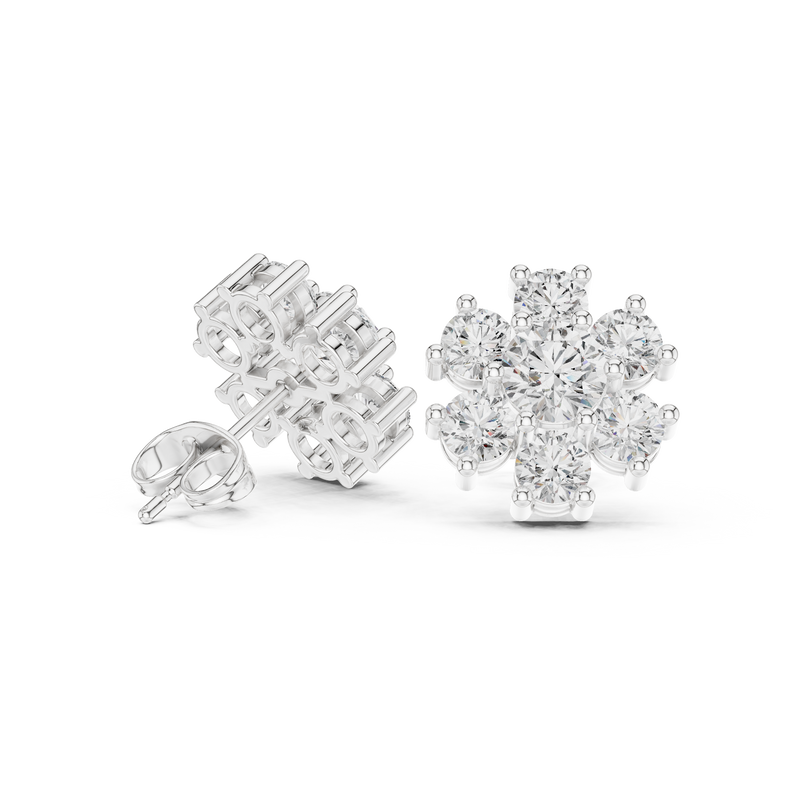 Earring AGDER-341@7 - White Gold - Image