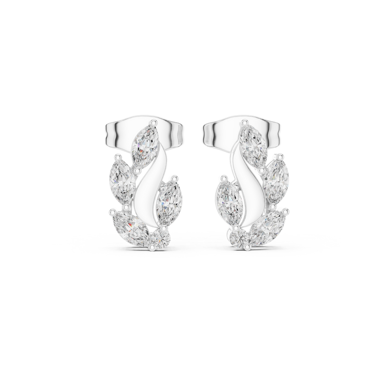 Earring AGDER-343@7 - White Gold - Image