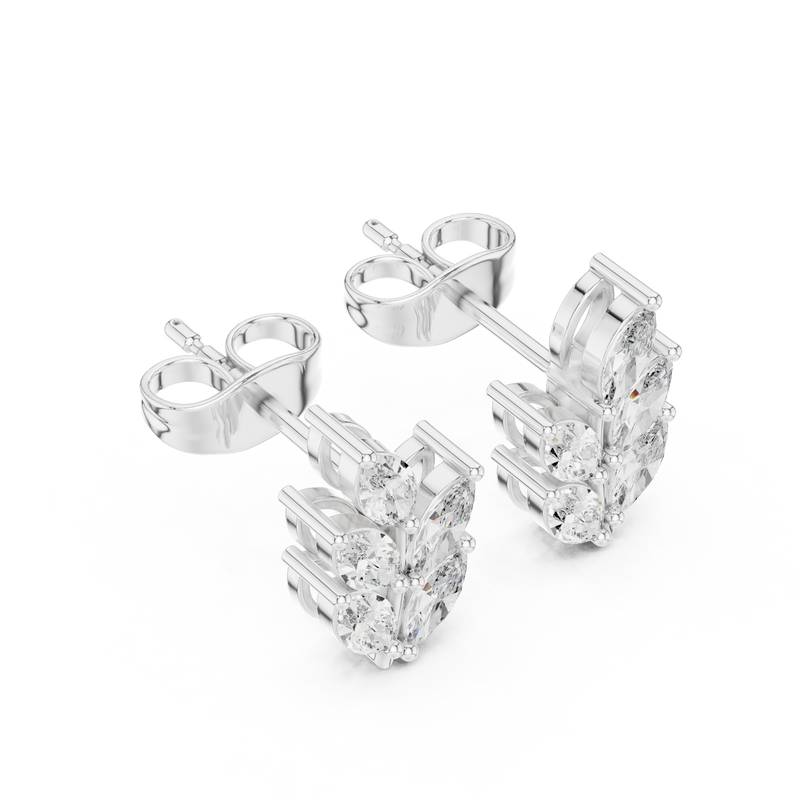 Earring AGDER-347@7 - White Gold - Image