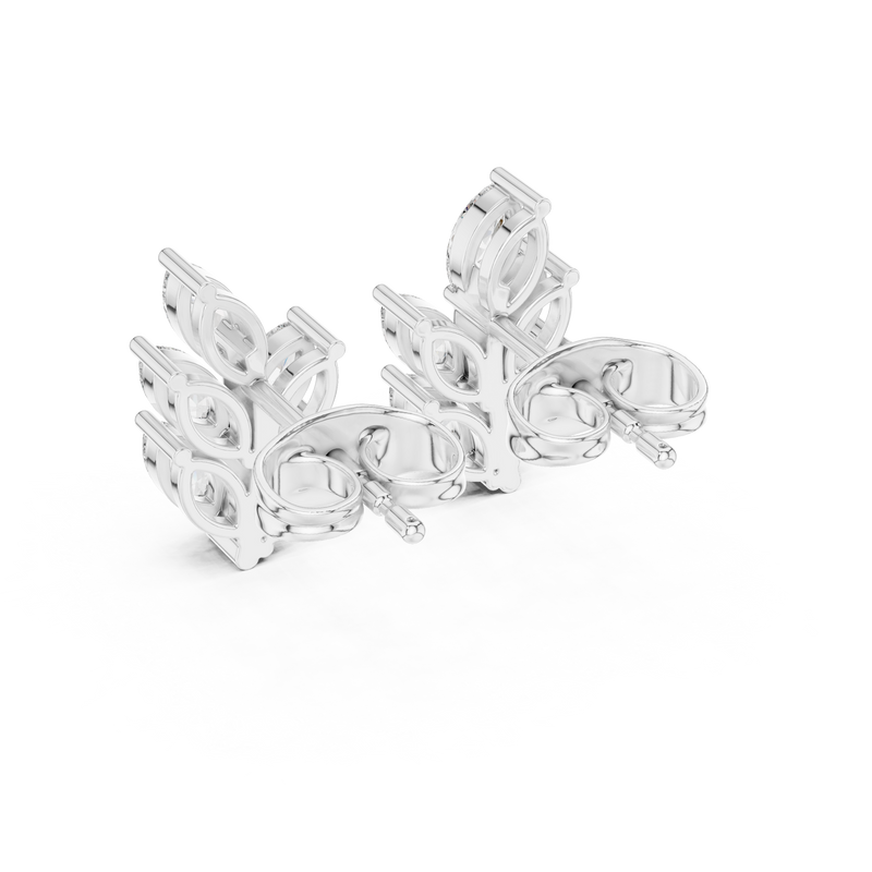 Earring AGDER-347@7 - White Gold - Image