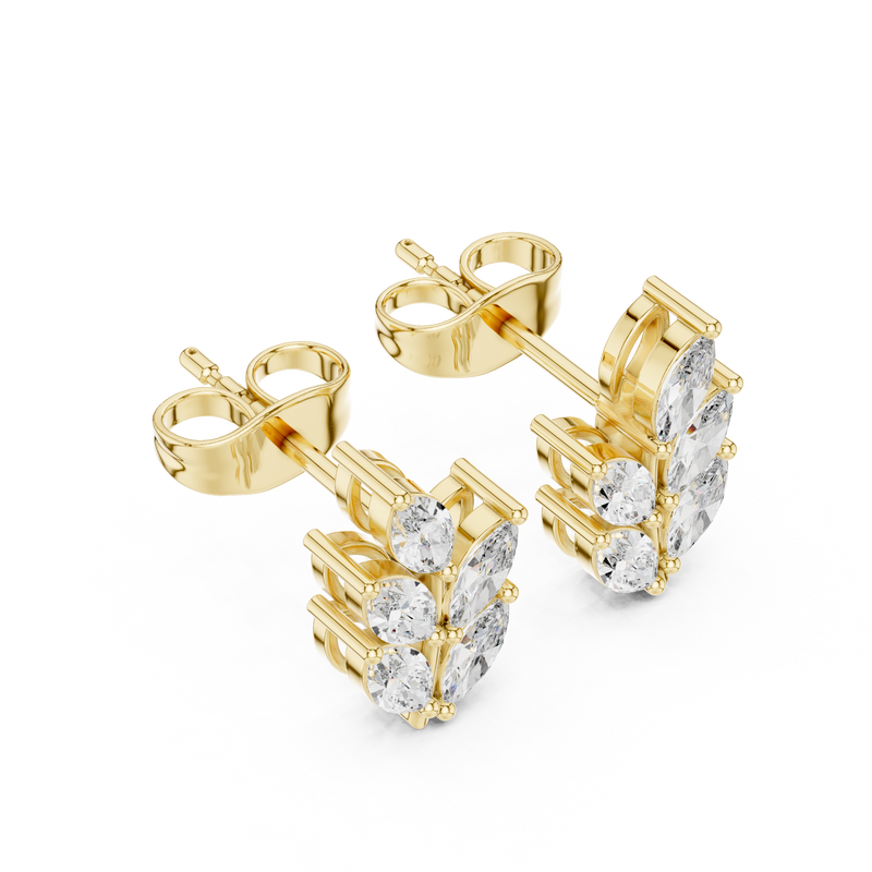 Earring AGDER-347@7 - Yellow Gold - Image