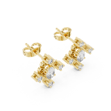 Earring AGDER-350@7 - Yellow Gold - Image