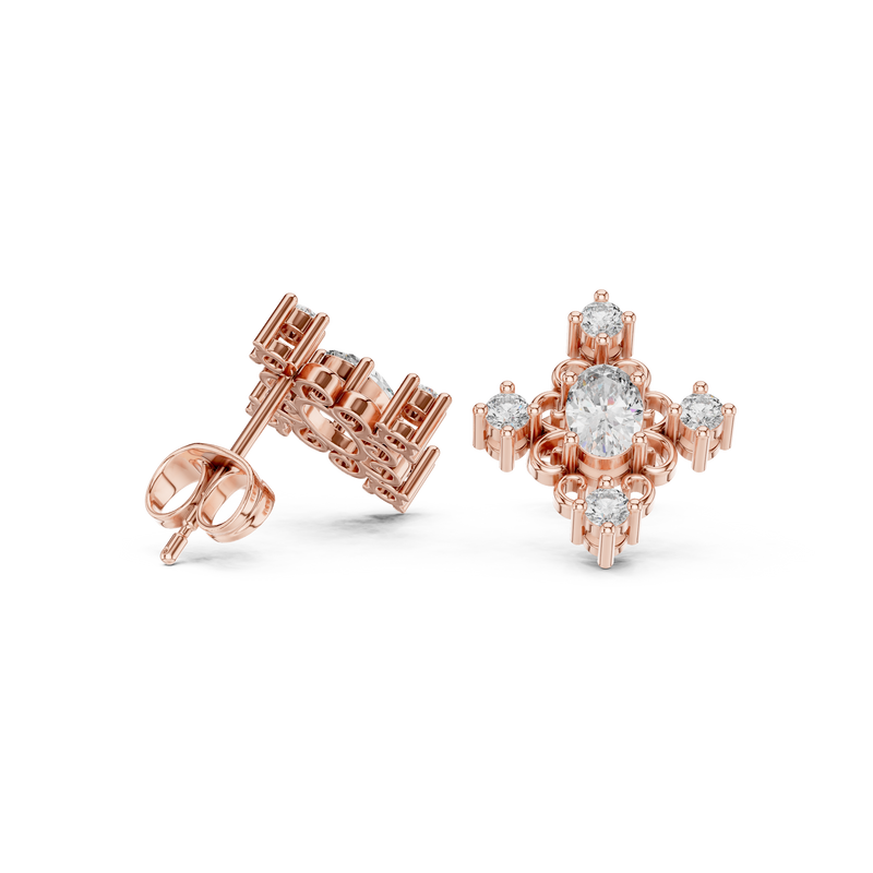 Earring AGDER-350@7 - Rose Gold - Image