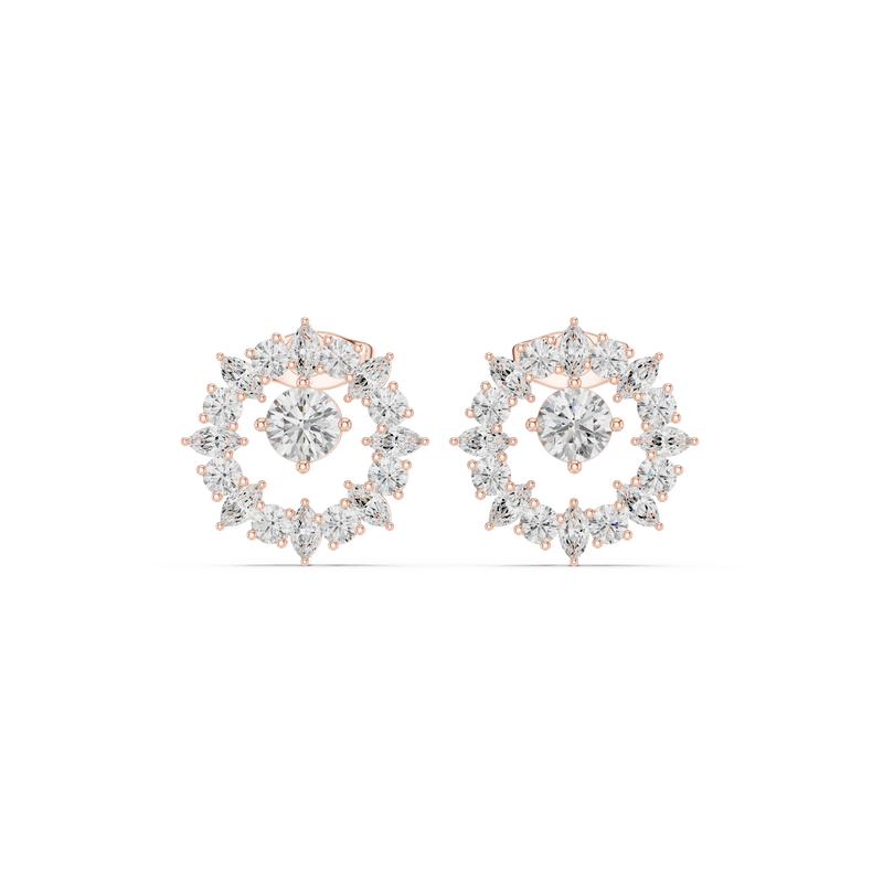 Earring AGDER-351@7 - Rose Gold - Image