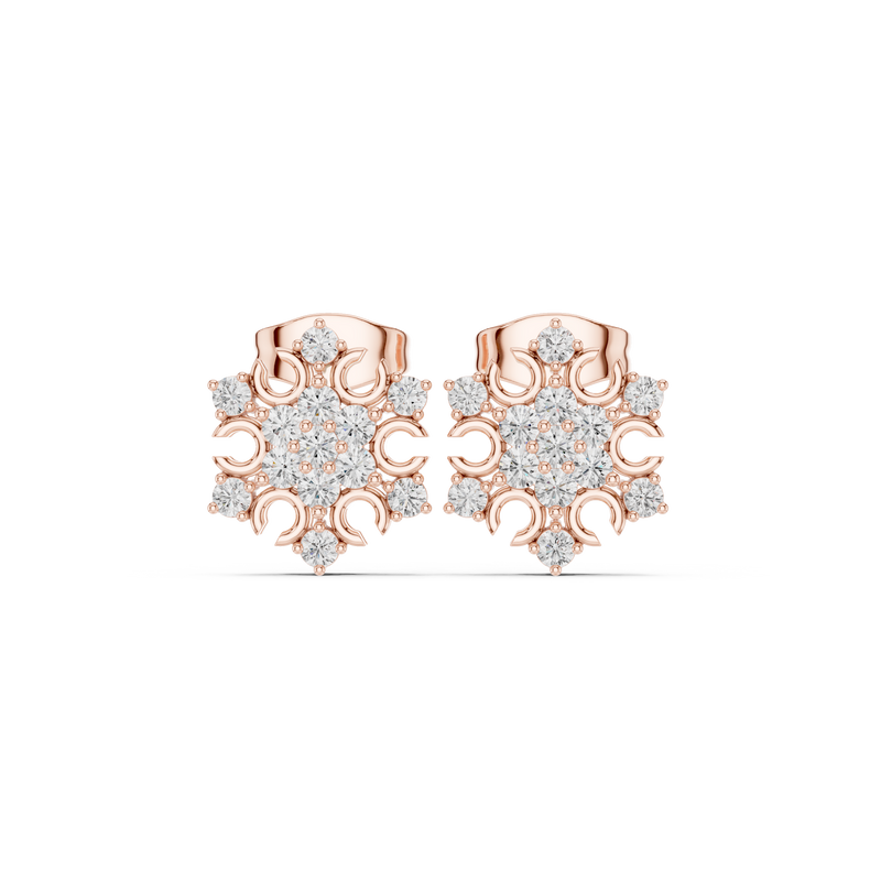 Earring AGDER-352@7 - Rose Gold - Image