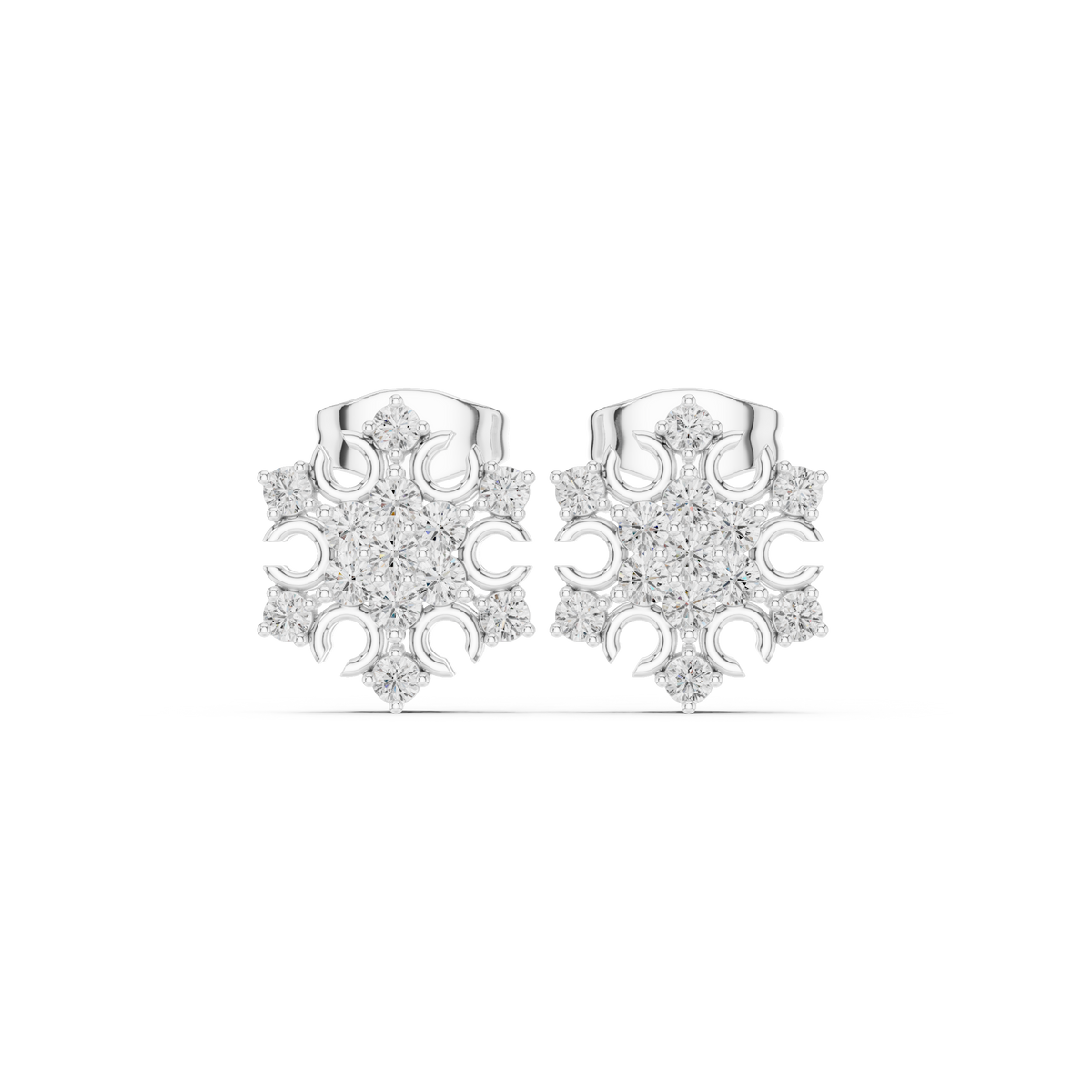 Earring AGDER-352@7 - White Gold - Image