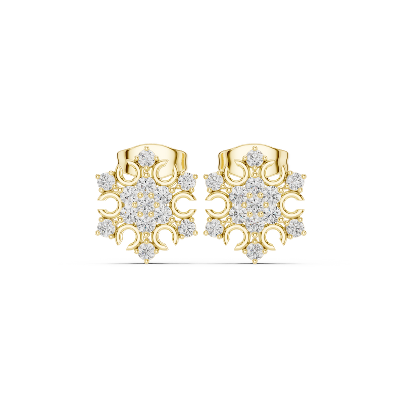 Earring AGDER-352@7 - Yellow Gold - Image