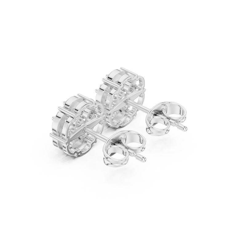 Earring AGDER-353@7 - White Gold - Image