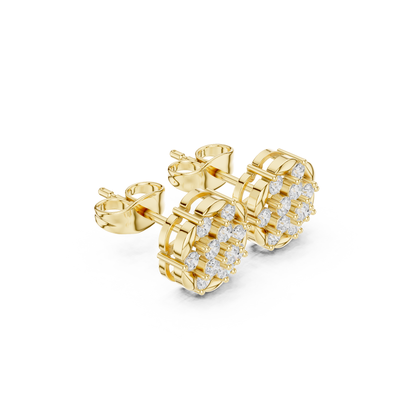 Earring AGDER-353@7 - Yellow Gold - Image