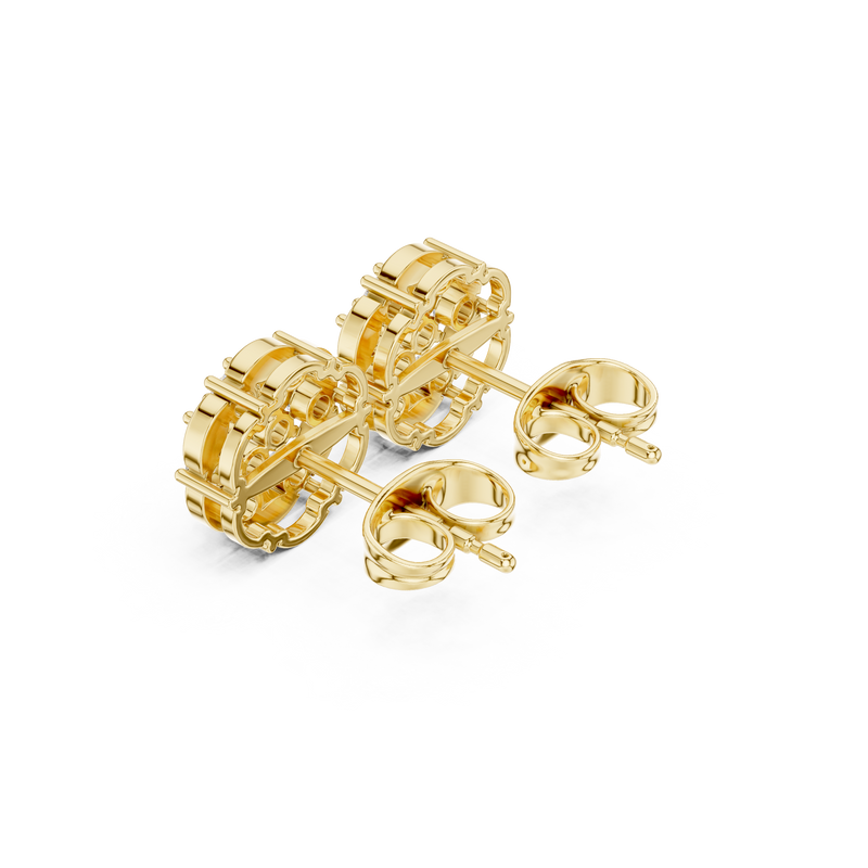 Earring AGDER-353@7 - Yellow Gold - Image