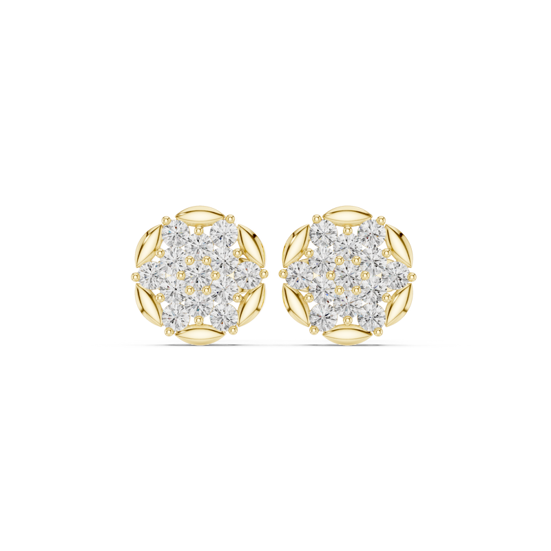 Earring AGDER-353@7 - Yellow Gold - Image