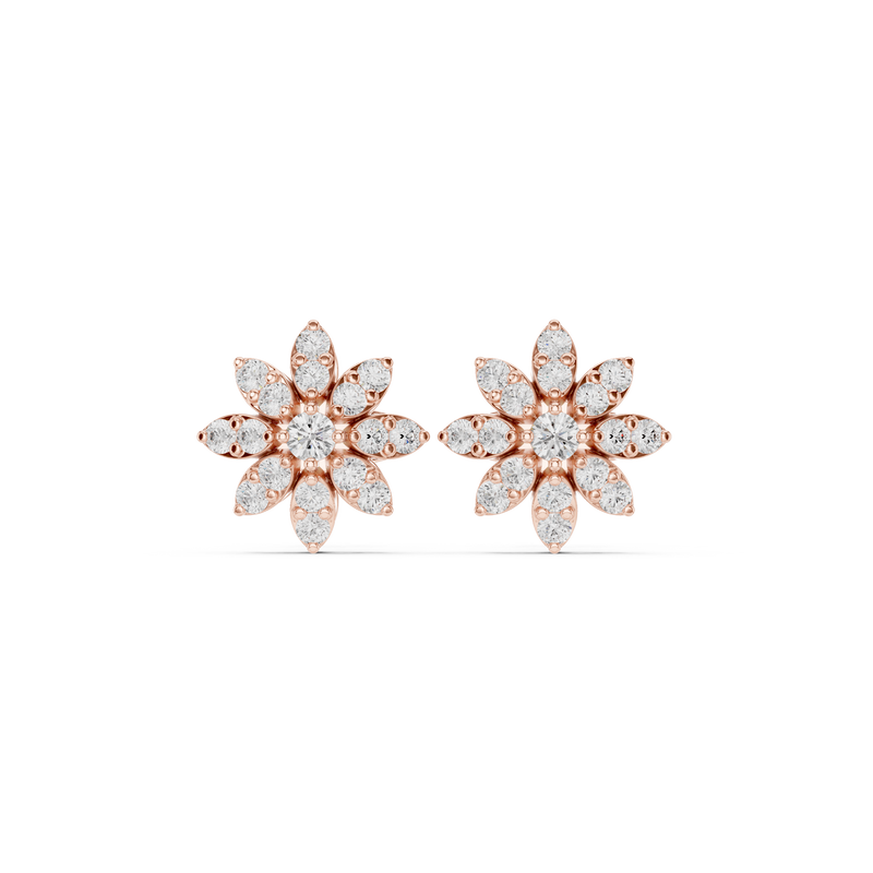 Earring AGDER-356@7 - Rose Gold - Image
