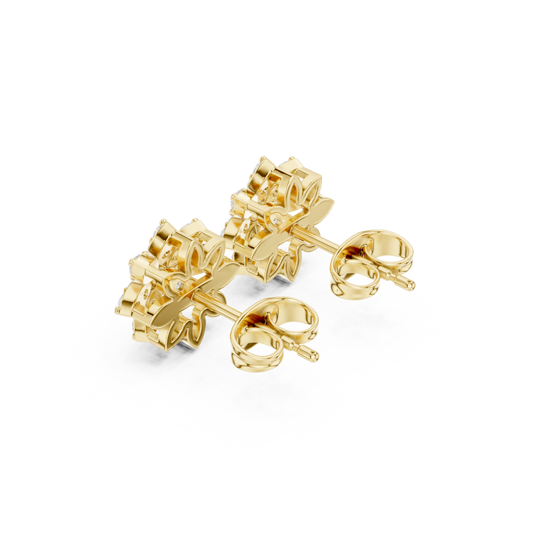 Earring AGDER-356@7 - Yellow Gold - Image