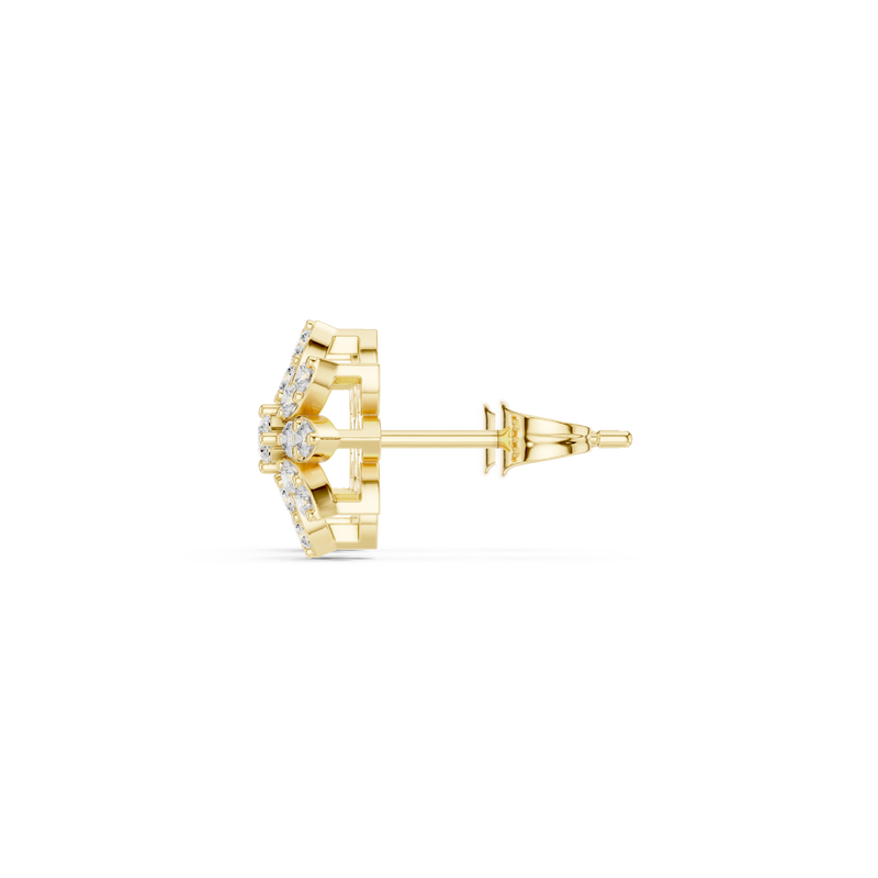 Earring AGDER-356@7 - Yellow Gold - Image