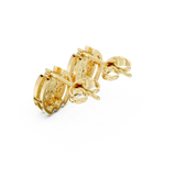Earring AGDER-358@7 - Yellow Gold - Image