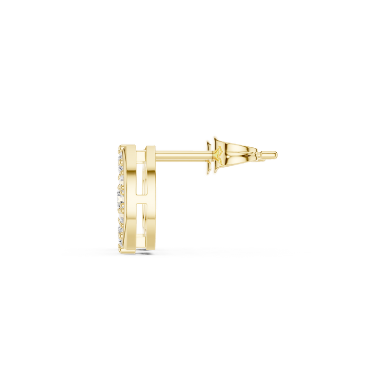 Earring AGDER-358@7 - Yellow Gold - Image
