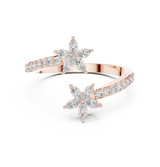 Ladies Ring AGDLR-257@7 - Rose Gold - Image